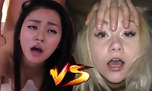 Japanese be hung up on toy vs czech cum dumpster - who would you like to creampie - featuring rae lil black & marilyn sugar-coat