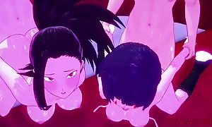 Boku no hero hentai compilation uraraka momo tsuyu jiro