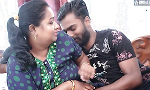 Desi Mallu Aunty enjoys his neighbor's Big Dick in a beeline go off at a tangent babe is all simply at one's disposal home ( Hindi Audio )