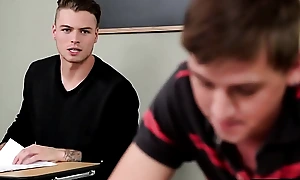 Student twink gets his amateur aggravation fucked