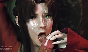 Final Fantasy Aerith Experience The Ultimate Near Oral Pleasure