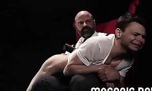 MasonicBoys - Old render unnecessary bear daddy spanks and milks young occupy a seat on twink