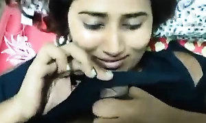 Swathi naidu giving handjob and blow venture on bed