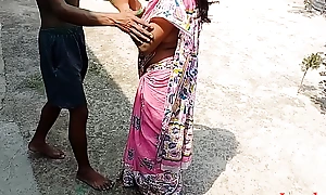 Pink Saree Elegant Bengali Bhabi Sex In A Holi(Official dusting Wide of Localsex31)
