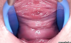 Hot czech chick gapes her soft vulva regarding the bizarre