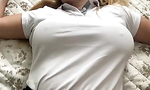 Calumniation father forced little school unladylike to fuck after class