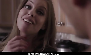 Caught jocular mater in kitchen by her curious son - roughfamily com